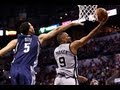 Tony Parker Slices Up the Grizzlies in Game 1 - YouTube