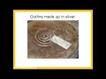 Silver leaf pendant