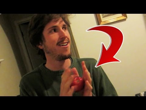 WHAT THIS GUY DOES TO THIS APPLE IS AMAZING!