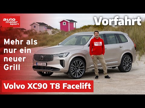 volvo xc90 t8 alter schwede neu aufgefrischt  auto motor und sport