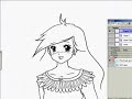 Drawing - Draw a Couple from Sketch to Lineart. 2/3