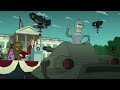 in futurama's latest and most tentacle-packed epic, space itself rips open, revealing a gateway to another universe.  but what lies beyond?  horror?  love?  or maybe both, if it happens to contain a repulsive, planet-sized monster with romantic intentions!  nothing less than the fate of human and robot-kind is at stake as the futurama crew takes on the beast with a billion backs.

released 30th june 2008
http://www.facebook.com/home.php?#/pages/futurama-fox-tv-dvd/57979020197
http://www.foxtvdvd.co.uk/product_view.php?id=277&genre=8