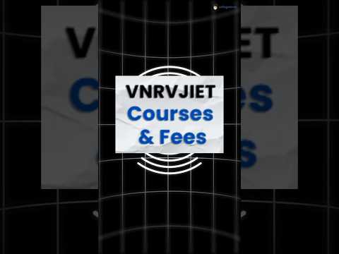 VNRVJIET General video thumbnail 1