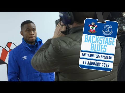 Video: BACKSTAGE BLUES: SOUTHAMPTON V EVERTON