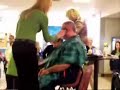 Mr. Barna shaves his head!
