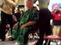 Mr. Barna shaves his head!