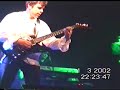 non-professional shot from show at faust, hanover, germany, 2002/mar/01