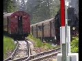 Shunting steamtrains on the Brocken