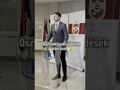 Ösztöndíjszerződések aláírása-cover