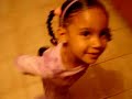 My little girl sings I LOVE YOU