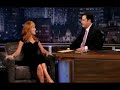 spoof: jimmy kimmel and kathy griffin discuss what a big star kirstie alley has become since her jenny craig bikini episode.