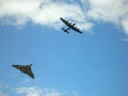 Waddington Airshow 2008 - Vulcan and Lancaster