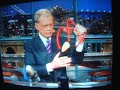 On Letterman Catching Frozen Waffle On Letterman Catching Frozen Waffle