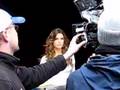 Yesica Toscanini on set of video