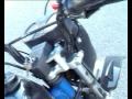 Suzuki TSX old broken exhaust and new homoet special