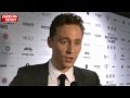 Tom Hiddleston on Thor 2, Only Lovers Left Alive, London Project at British Independent Film Awards