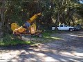 Carlton stump grinder demo Carlton stump grinder demo