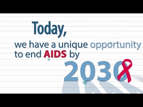 In this video, people living with HIV and people w...
