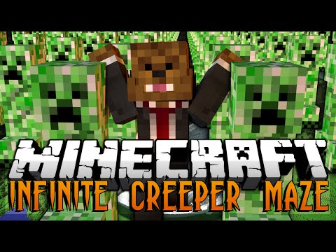 Minecraft Infinite Creeper Maze (Part 2)