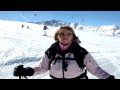 Ski slopes of the French Alps