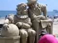 Amazing Sand Sculptures - Winning entries of National Compet