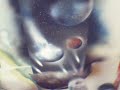 Space Rock Spray Paint Skater