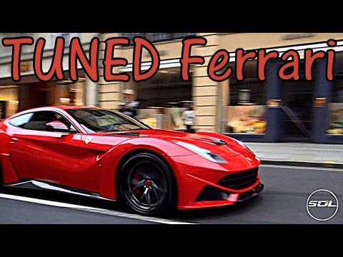 Novitec Rosso Ferrari: CRAZY Ferrari F12 Hits London!