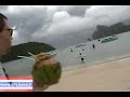 http://www.thailand.tl
phi phi don is paradise in thailand. phi phi leh is the island next to it where leonardo dicaprio filmed the movie 