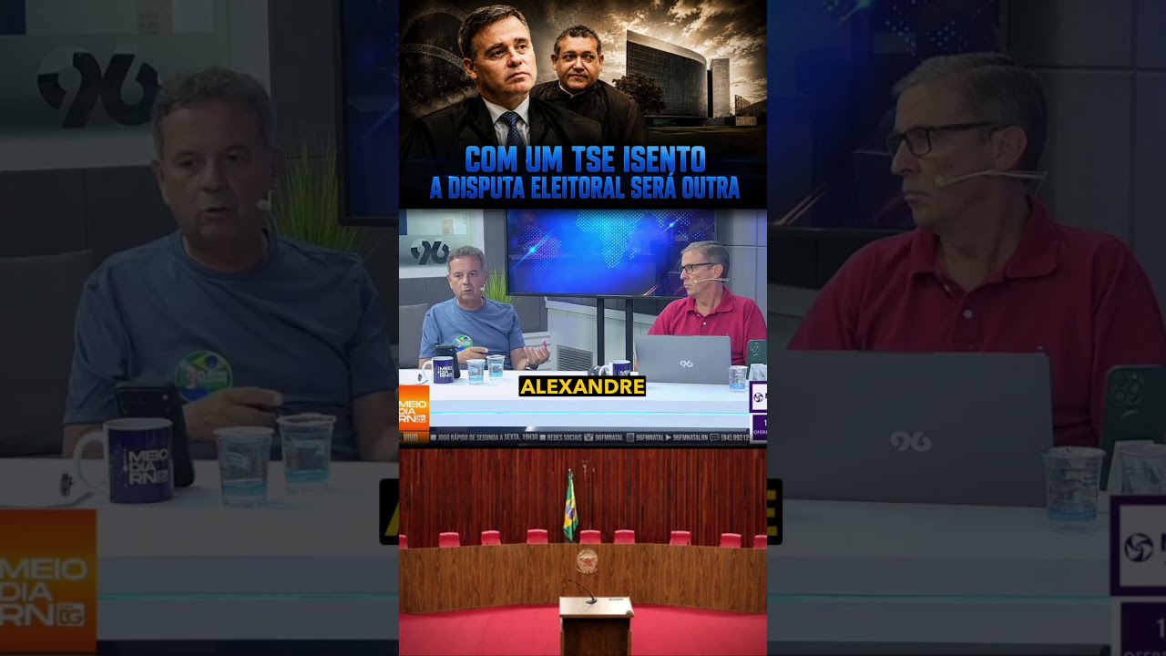 TSE isento pode mudar tudo: Brasil não pode perder esperança nem se render ao medo e ao arbítrio!