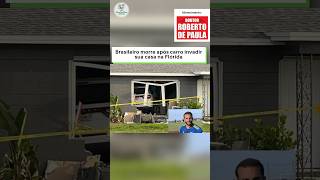 Brasileiro morre após carro invadir sua casa na Flórida