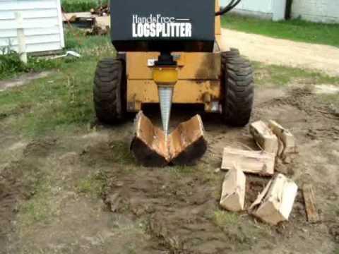 Bobcat Skid Steer Log Splitter