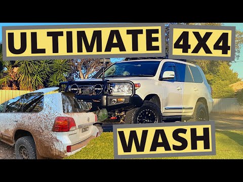 ULTIMATE GUIDE to a 4WD CLEAN | How to clean the exterior of your 4x4 after a trip | Mud/Dust/Dirt
