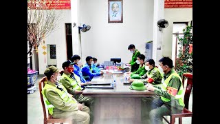 Công an phường Quang Trung tăng cường đảm bảo ANTT dịp cuối năm