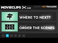 Interactive game that tests your movie trivia knowledge with questions about specific films and scenes. This scene is an all out brawl between two action superstars: Vin Diesel and Dwanye Johnson.