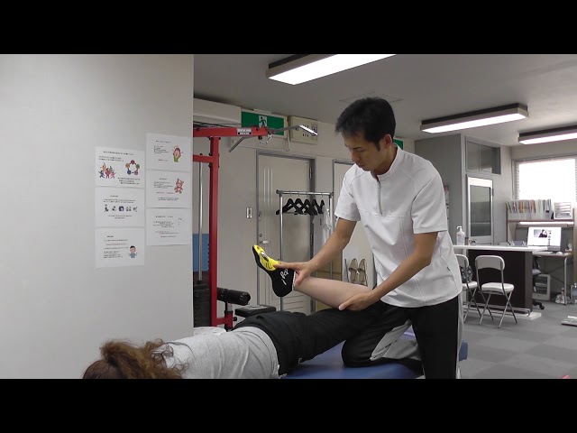 【施術動画】大腿直筋をゆるめる