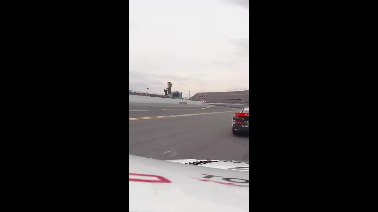 Huge Daytona crash from Denny's POV