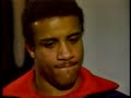former world amateur boxing champion darin allen's 1986 moscow russia interview where he discusses the death of his coach bill cummings jr.with abc television's wide world of sports. plus highlights of his moscow fight: darin allen-usa vs. ruslan taramov-ussr. at the time of this interview allen had lost his coach several months earlier and was fresh off of winning his first us national title--later that year he would win the world middleweight championship.