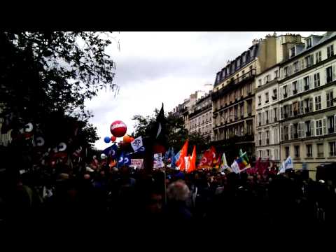 Miles de franceses volvieron a protestar contra la reforma de pensiones