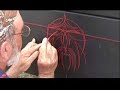 Alan Johnson demonstrates old-school character pinstriping