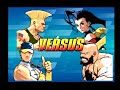 Capcom Fighting Evolution Yun/Guile Gameplay