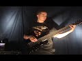 Necrophagist- Only ash remains on bass guitar Necrophagist- Only ash remains on bass guitar