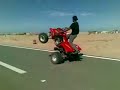 longest wheelie on EX400 Kuwait