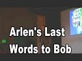valerie corral describes robert anton wilson's last day including the final message from his wife arlen riley wilson.  recorded at the robert anton wilson meme-orial, february 18, 2007 in santa cruz, ca