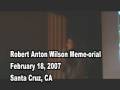 Arlen's Last Words to Robert Anton Wilson