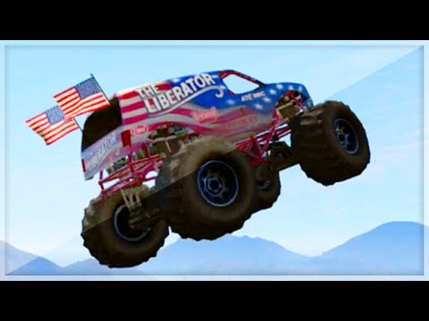Monster Truck Adventures - (GTA 5 Funny Moments)