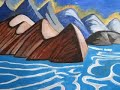 the creation of a painting: steve amsden the creation of a painting: steve amsden