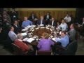 President Obama welcomes G8 leaders to summit at Camp David.
