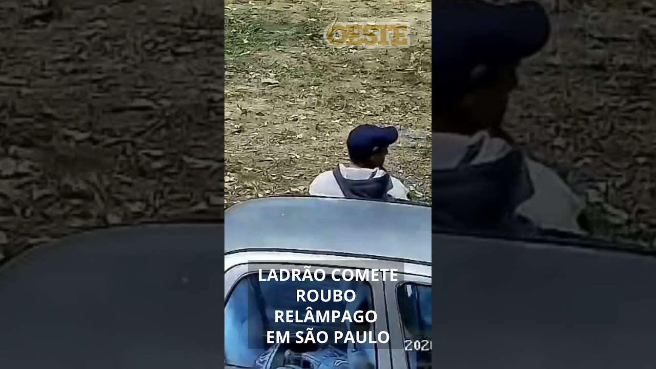 Ladrão Comete Roubo-Relâmpago Em São Paulo