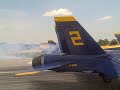 cockpit video of blue angels flight   beautiful footage