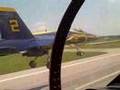 Cockpit Video of Blue Angels Flight. Beautiful Footage